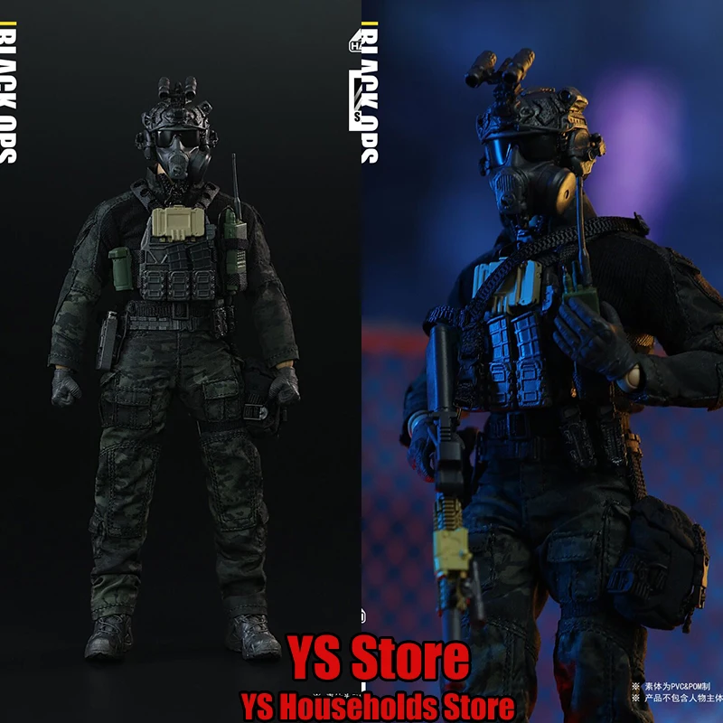HASUKI Original 1/12 Scale SALVO SA01 Black Ops Military Combat Cloth Action Figure 6inch Full Set Soldier Model Toys Collection
HASUKI Original 1/12 Scale SALVO SA01 Black Ops Military Combat Cloth Action Figure 6inch Full Set Soldier Model Toys Collection