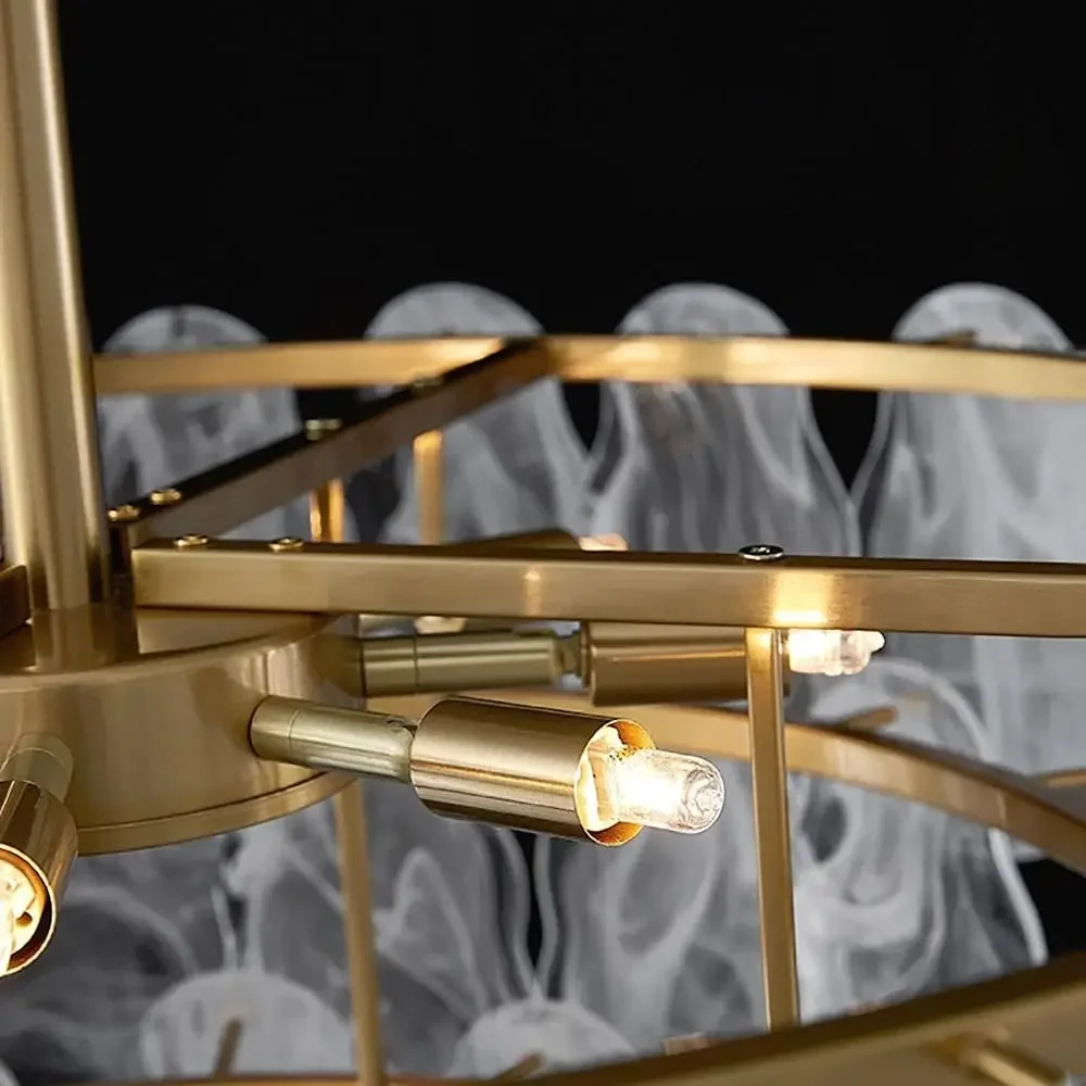 Nordic Luxury Pendant Lamp Glass Metal Crystals LED Chandeliers Living Room Dining Room Decoration Hanging Ceiling Light Fixture
Nordic Luxury Pendant Lamp Glass Metal Crystals LED Chandeliers Living Room Dining Room Decoration Hanging Ceiling Light Fixture