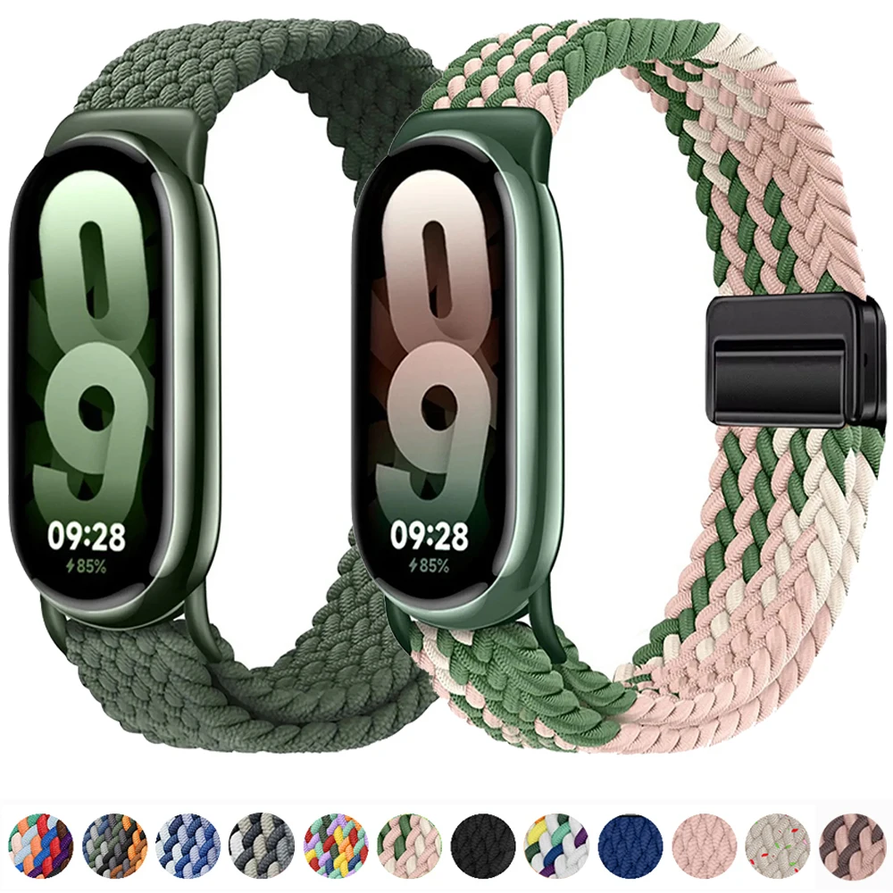 Nylon Strap for Xiaomi mi band 10/9/8 Original Bracelet Replaceable Wristband for Mi Band 10/Mi 9 8 magnetic buckle Sports Strap
Nylon Strap for Xiaomi mi band 10/9/8 Original Bracelet Replaceable Wristband for Mi Band 10/Mi 9 8 magnetic buckle Sports Strap
