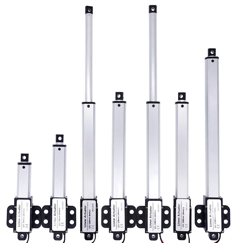 Mirco Electric Linear Actuator 30N/60N/100N/150N 100mm DC12V Motor Controller Mini Eectric Push Rod Putter
Mirco Electric Linear Actuator 30N/60N/100N/150N 100mm DC12V Motor Controller Mini Eectric Push Rod Putter