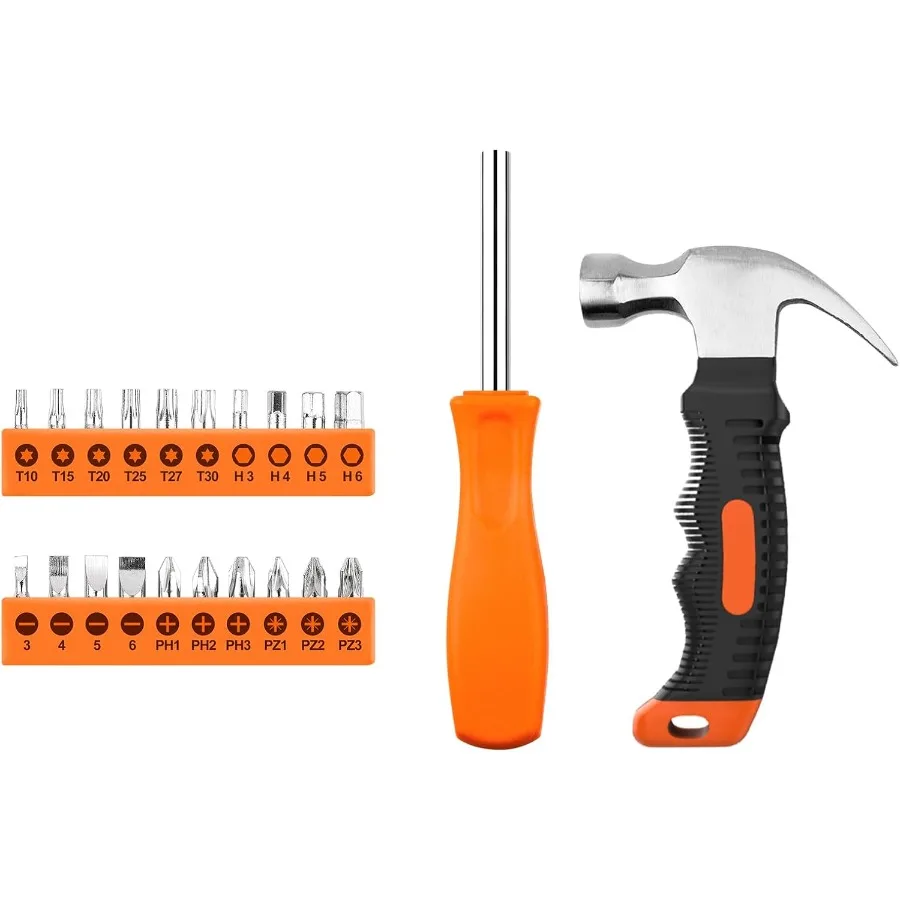 Набор инструментов, 22-х предметный набор бытовых ручных инструментов для удобного использования в домашнем гараже, офисе и общежитии, необходимые инструменты для всей семьи
Набор инструментов, 22-х предметный набор бытовых ручных инструментов для удобного использования в домашнем гараже, офисе и общежитии, необходимые инструменты для всей семьи