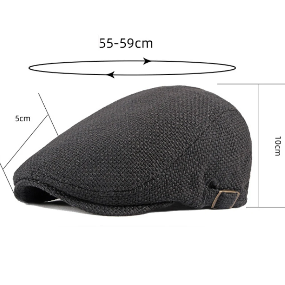 HT3302 Beret Men Women Spring Summer Sun Cap Male Female Artist Painter Beret Hat Adjustable Flat Cap Breathable Linen Beret Cap
HT3302 Beret Men Women Spring Summer Sun Cap Male Female Artist Painter Beret Hat Adjustable Flat Cap Breathable Linen Beret Cap