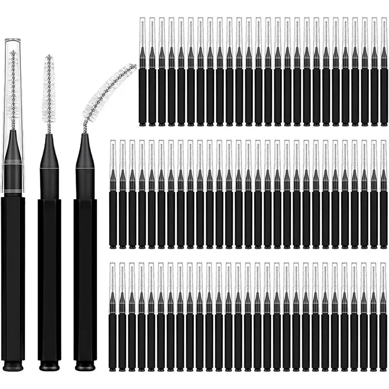 AT28-Plastic Brush Cleaner For Braces, 150-Pack Interdental Brush Set With Soft Spiral Heads, Ideal For Cleaning Teeth
AT28-Plastic Brush Cleaner For Braces, 150-Pack Interdental Brush Set With Soft Spiral Heads, Ideal For Cleaning Teeth
