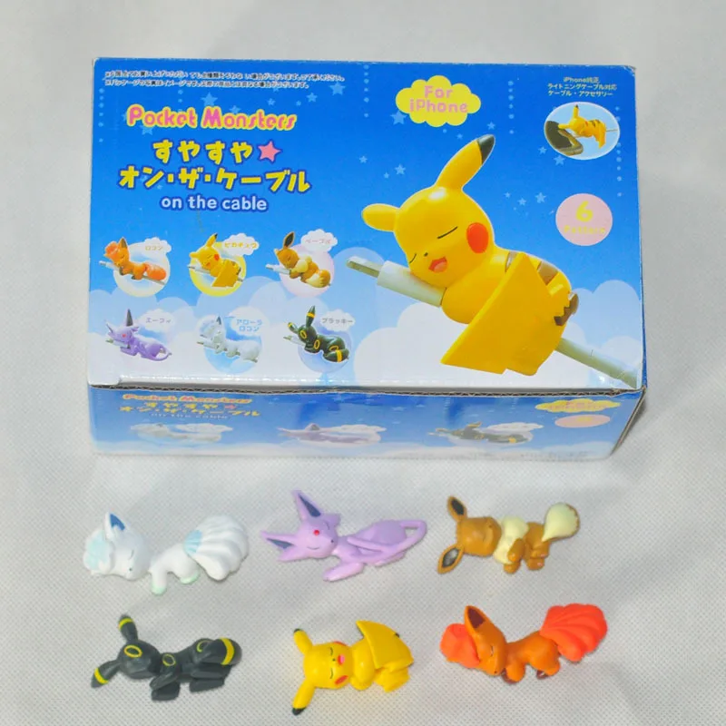 New Pocket Monsters Boxed Cable Protectors Cute Sleeping Pokemon Figures Charging Cable Accessory For Iphone For Game Collectors
New Pocket Monsters Boxed Cable Protectors Cute Sleeping Pokemon Figures Charging Cable Accessory For Iphone For Game Collectors