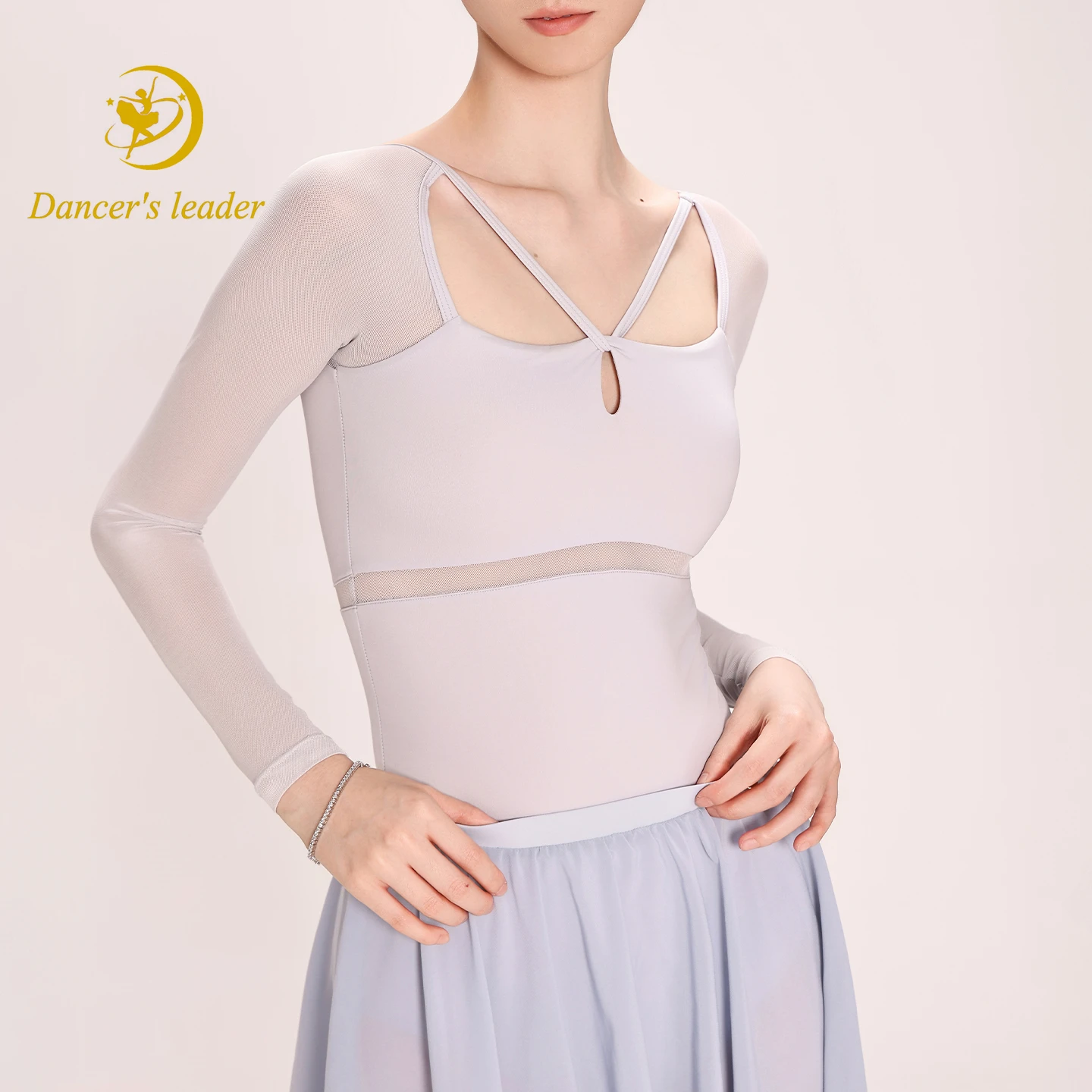 Балетный комбинезон с небольшими бретелями и сетчатым сращиванием для взрослых, женственный, утягивающий наряд для танцевальной йоги
Балетный комбинезон с небольшими бретелями и сетчатым сращиванием для взрослых, женственный, утягивающий наряд для танцевальной йоги