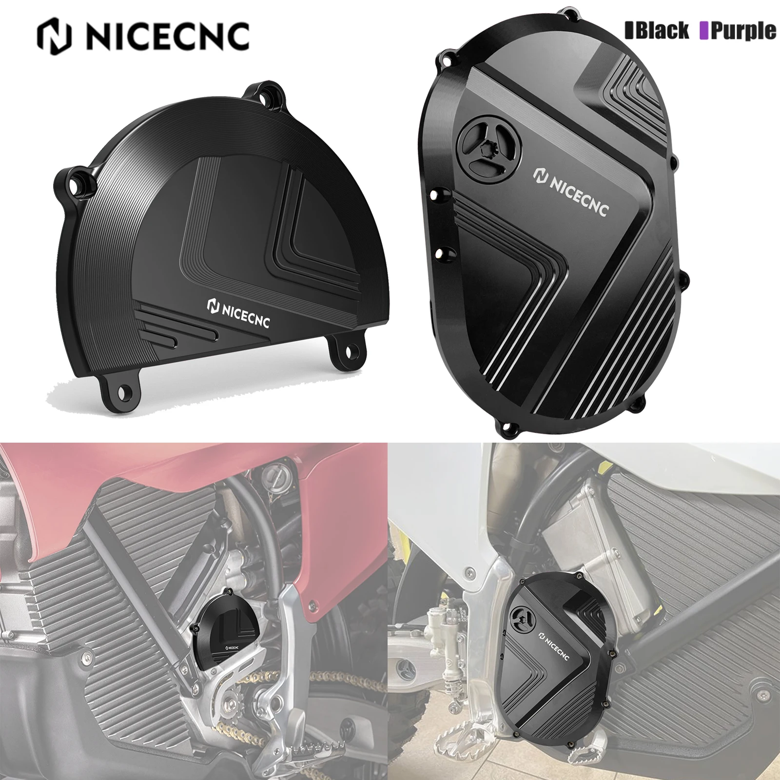 NICECNC Electric Motorcycle Left Right Motor Cover Guard Aluminum Enhanced Protection For Stark Varg EX STARK VARG MX 2025 2024
NICECNC Electric Motorcycle Left Right Motor Cover Guard Aluminum Enhanced Protection For Stark Varg EX STARK VARG MX 2025 2024