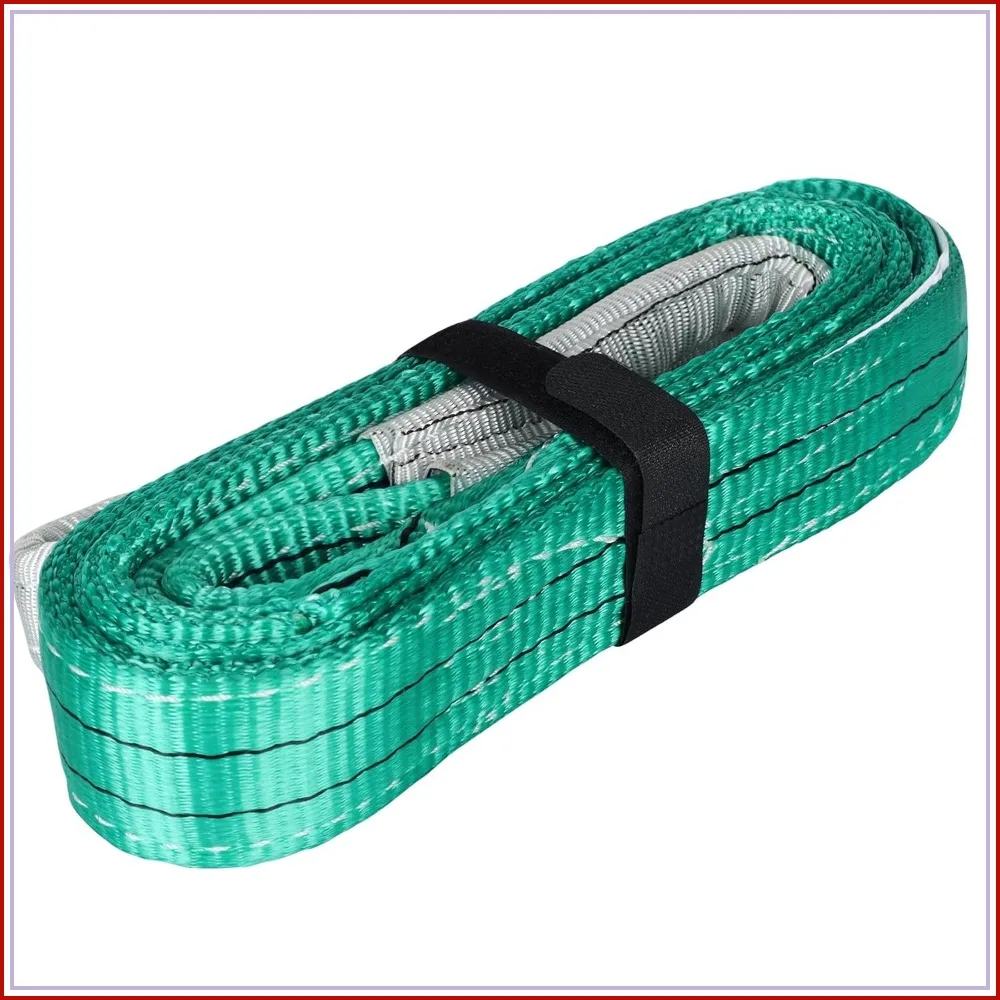 Heavy Duty Flat Eye Lift Sling Straps 2"x20' Nylon Tree Saver Recovery Winch Strap
Heavy Duty Flat Eye Lift Sling Straps 2"x20' Nylon Tree Saver Recovery Winch Strap