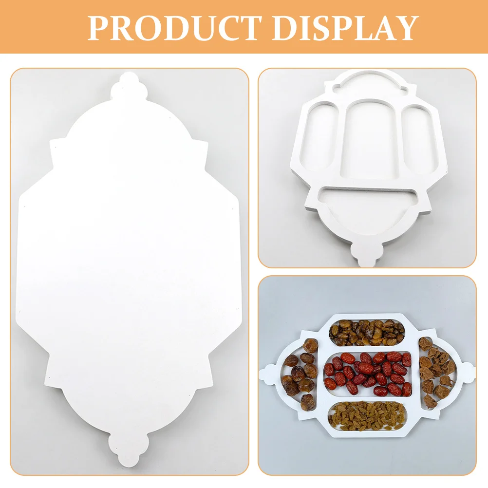 Wooden Eid Tray Lantern Shape Creative Decorative Fruit Tray Festival Storage Snack Serving Ramadan Party Platter
Wooden Eid Tray Lantern Shape Creative Decorative Fruit Tray Festival Storage Snack Serving Ramadan Party Platter