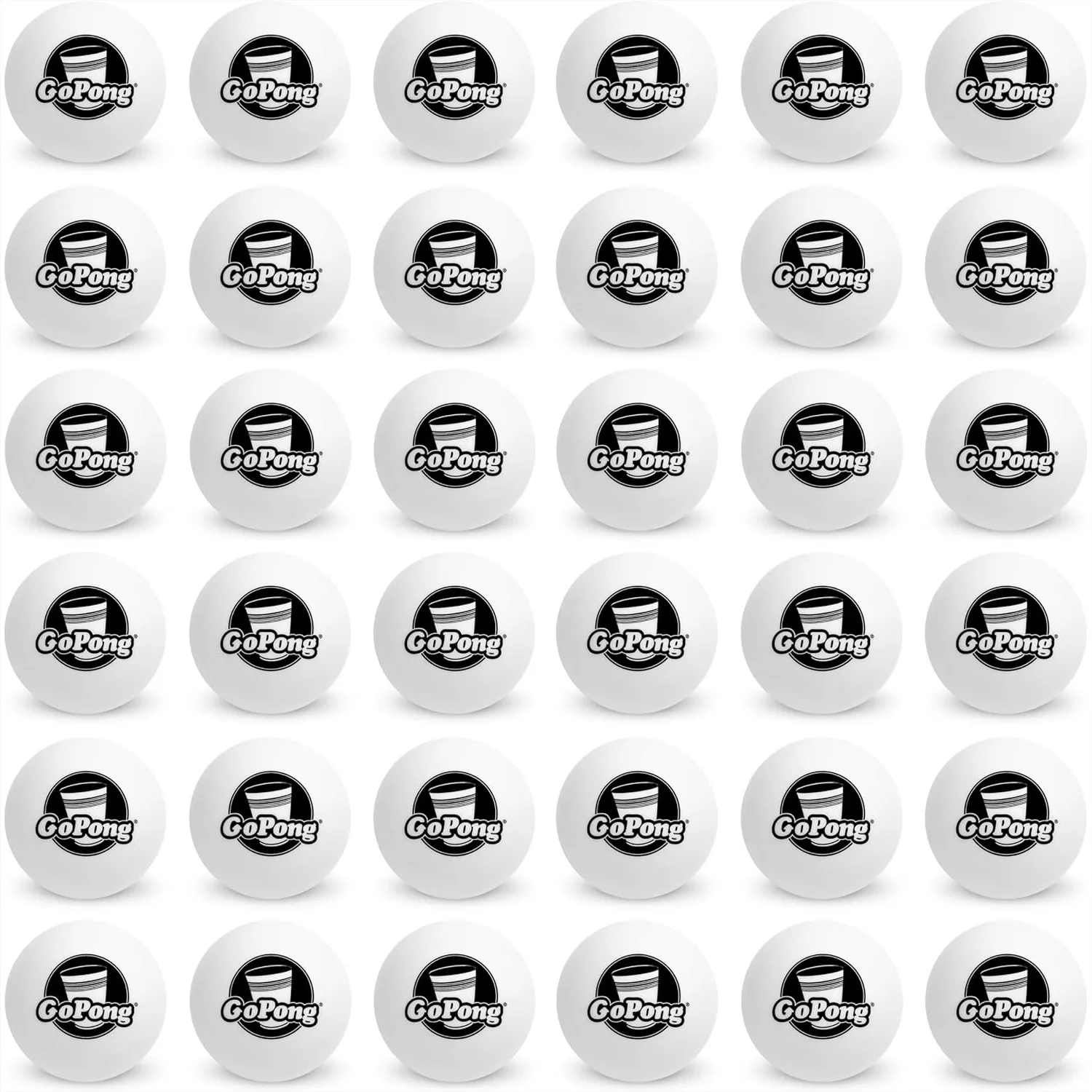 Beer Pong Balls 36 Pack with Official Size for Party Games and Bounce Throws
Beer Pong Balls 36 Pack with Official Size for Party Games and Bounce Throws