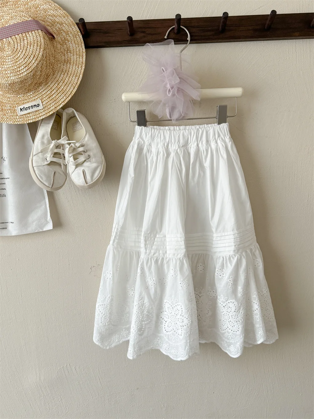2-8Years Girls Skirts 2025 Summer Korean Style New Toddler Girl Skirt Solid Embroidered Children's Princess Lace Skirts
2-8Years Girls Skirts 2025 Summer Korean Style New Toddler Girl Skirt Solid Embroidered Children's Princess Lace Skirts