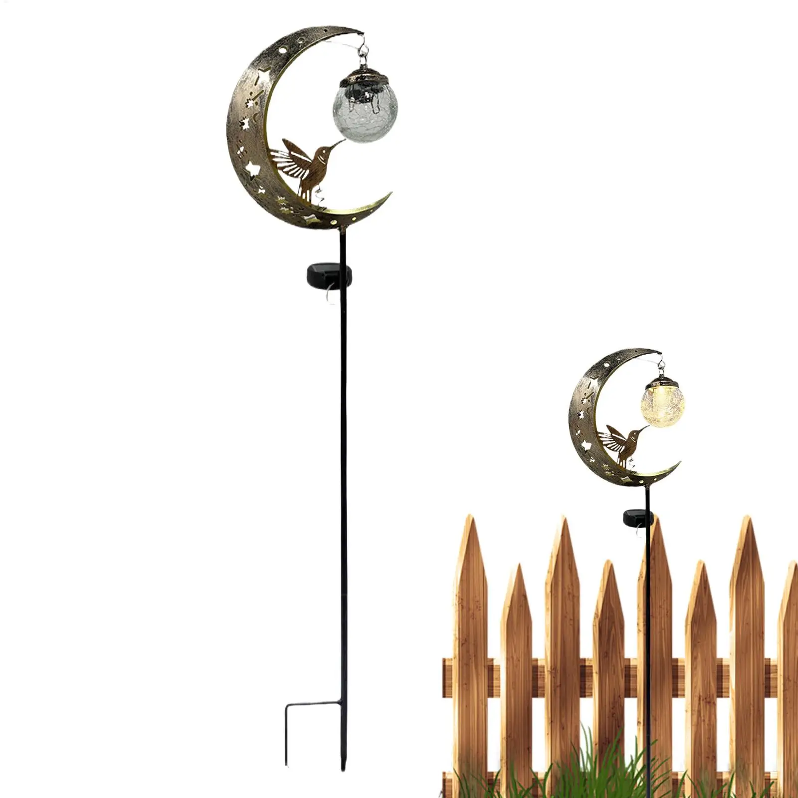 Hummingbird Solar Lights Decorative Moon Hummingbird Waterproof Path Lamps Solar Lights Outdoor Figurines For Yard Patio Outside
Hummingbird Solar Lights Decorative Moon Hummingbird Waterproof Path Lamps Solar Lights Outdoor Figurines For Yard Patio Outside