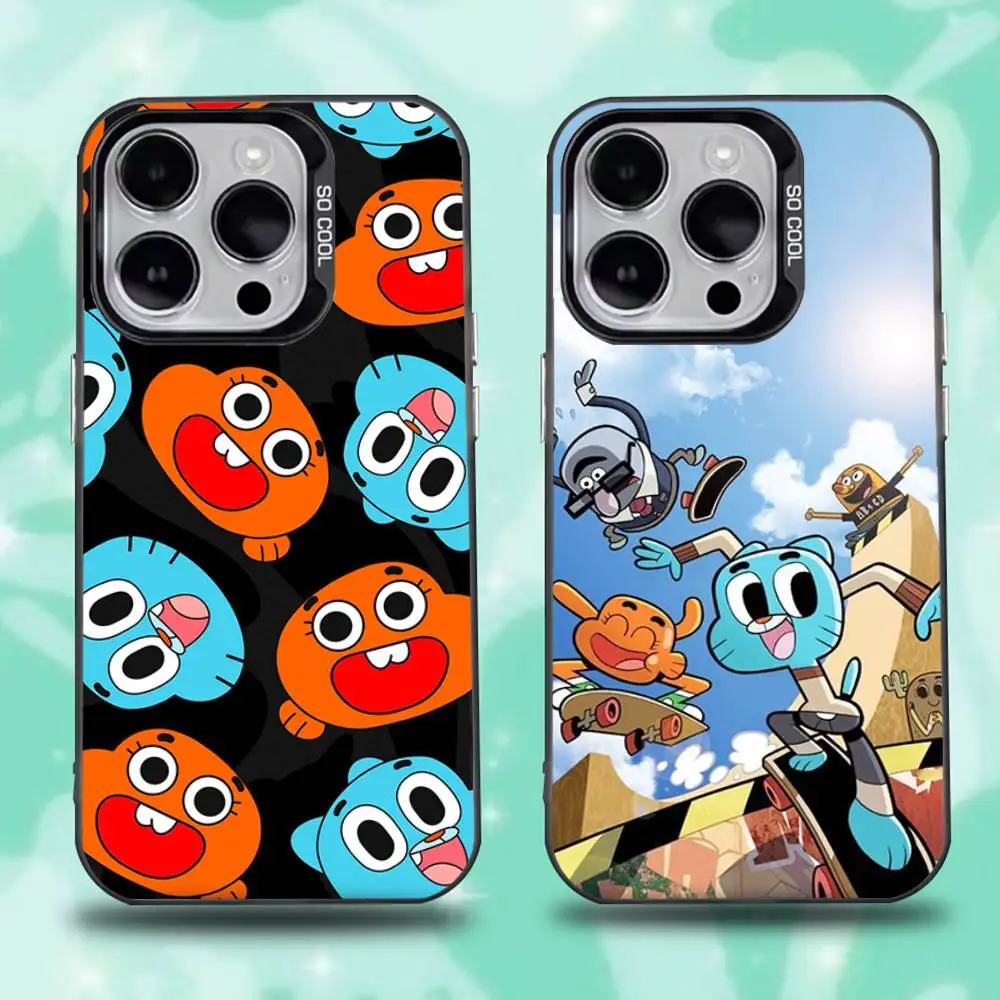 G-Gumball And D-Darwin-ES Phone Case For iPhone 16,15,14,13,12,11,Pro,Max,Plus,Mini,XS,SE Anti Fall Black Matte Hard Bumper 
G-Gumball And D-Darwin-ES Phone Case For iPhone 16,15,14,13,12,11,Pro,Max,Plus,Mini,XS,SE Anti Fall Black Matte Hard Bumper