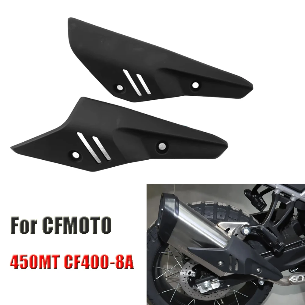 Motorcycle Exhaust Pipe Cover Muffler Silencer Anti-Scald Plate Heat Insulation Guard For CFMOTO 450MT 450 mt CF400-8A
Motorcycle Exhaust Pipe Cover Muffler Silencer Anti-Scald Plate Heat Insulation Guard For CFMOTO 450MT 450 mt CF400-8A