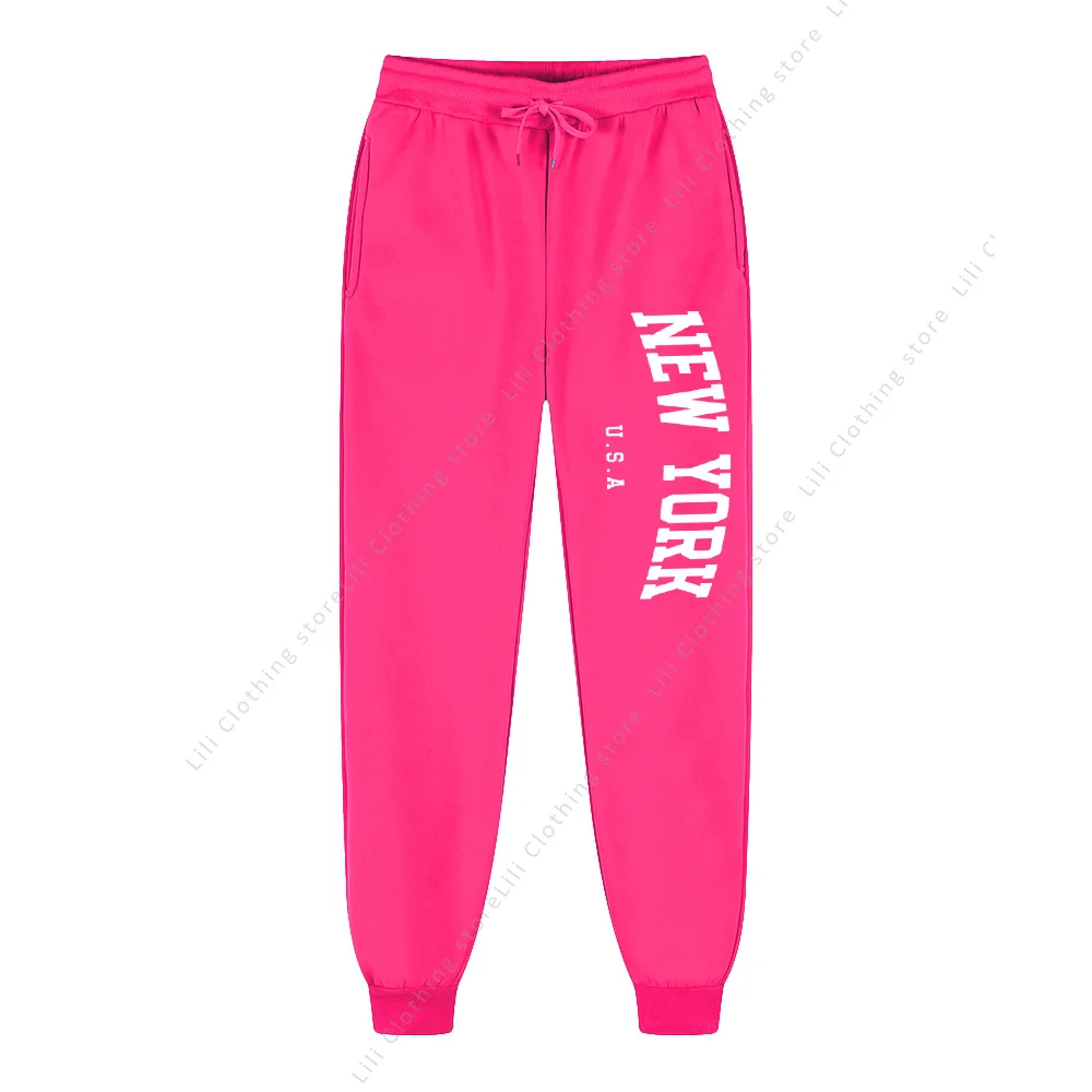 NEW YORK Letter Print Aesthetic Fashion Women's Jogger Pants High quality Autumn Winter Sports Running Sweatpants Women Pants
NEW YORK Letter Print Aesthetic Fashion Women's Jogger Pants High quality Autumn Winter Sports Running Sweatpants Women Pants
