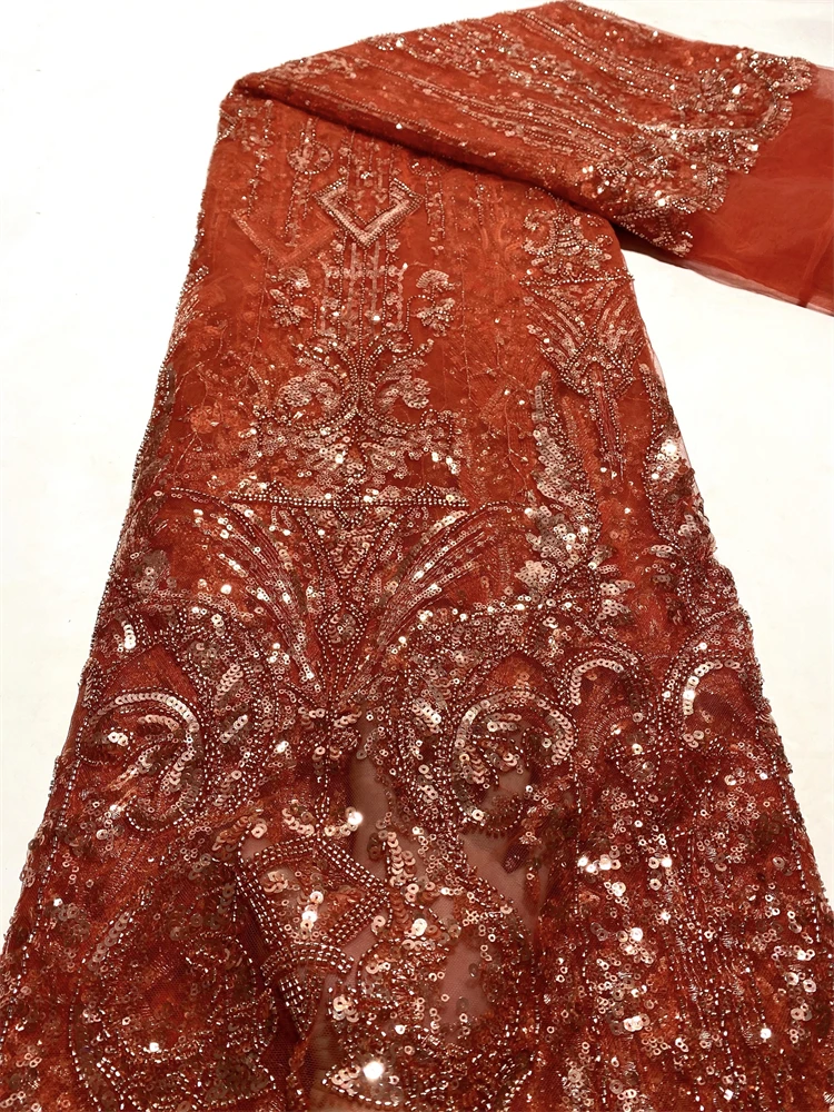 African Beads Groom Tulle lace Fabric 2025 High Quality Sequins Embroidery French Tulle Laces For Nigeiran Party Dress FJ
African Beads Groom Tulle lace Fabric 2025 High Quality Sequins Embroidery French Tulle Laces For Nigeiran Party Dress FJ