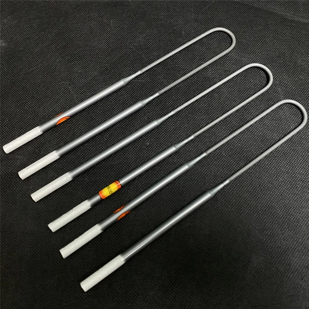 Ceramic Mosi2 U Type Heating Element for Heat Treatment Furnace Kiln Stove up to 1700C and 1800C Max Temp
Ceramic Mosi2 U Type Heating Element for Heat Treatment Furnace Kiln Stove up to 1700C and 1800C Max Temp