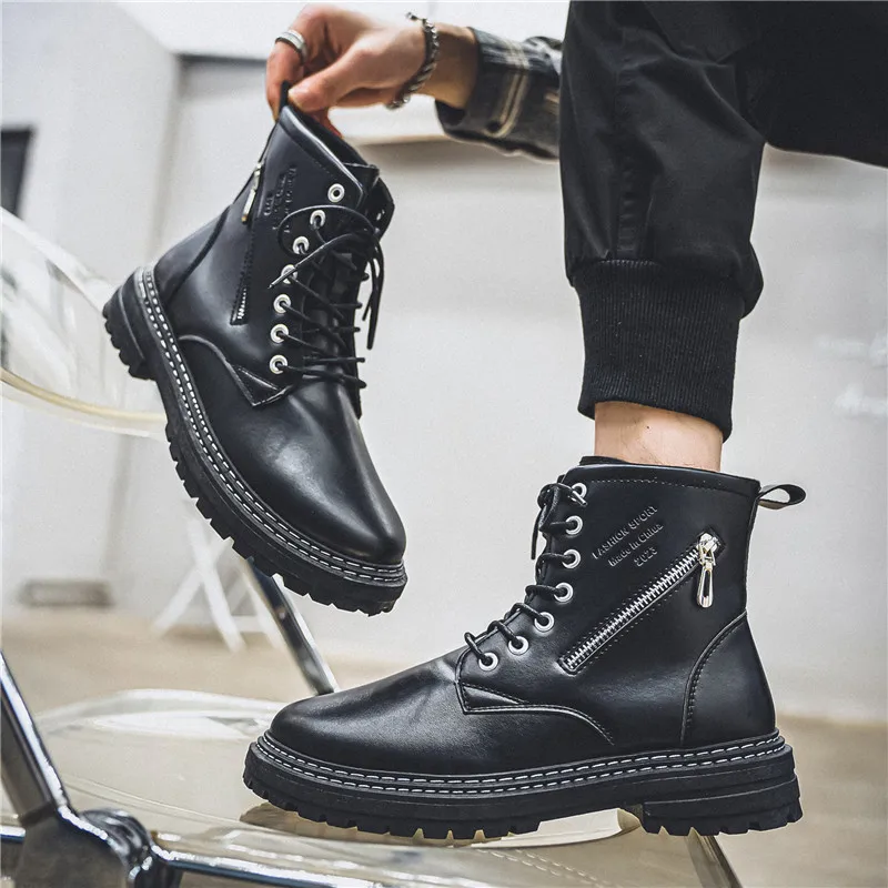 Men's Chukka Boots Waterproof Leather Casual Lace Up Ankle Oxford Boots Daily Dress Shoes For Men
Men's Chukka Boots Waterproof Leather Casual Lace Up Ankle Oxford Boots Daily Dress Shoes For Men
