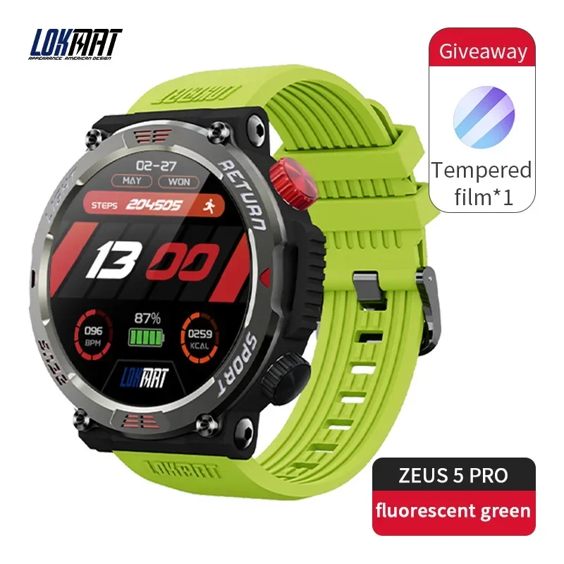 New LOKMAT Flashlight Smart Watch, 50M Waterproof BT Calls Watch Collection Code Ai Voice Fitness Tracker Smartwatches for Phone
New LOKMAT Flashlight Smart Watch, 50M Waterproof BT Calls Watch Collection Code Ai Voice Fitness Tracker Smartwatches for Phone