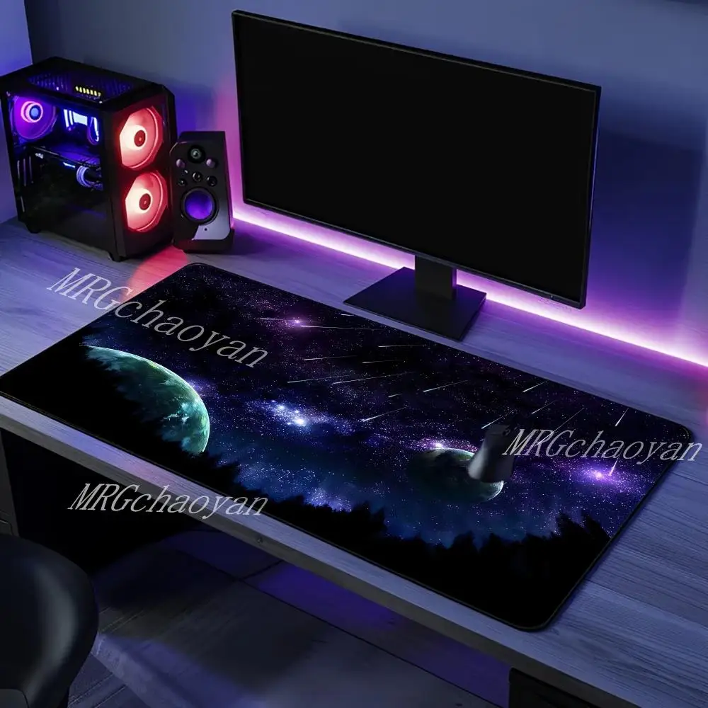 Коврик для мыши Galaxy Night Starry, супер большой коврик для мыши, геймер XXL, компьютерная клавиатура, настольный коврик, аниме 120*60 см, коврики, игровые аксессуары 
Коврик для мыши Galaxy Night Starry, супер большой коврик для мыши, геймер XXL, компьютерная клавиатура, настольный коврик, аниме 120*60 см, коврики, игровые аксессуары