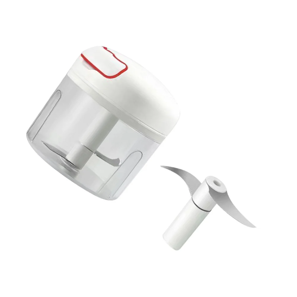 Manual Garlic Chopper Mini Portable Kitchen Food Vegetable Fruit Meat Mincer Stainless Steel PP Material Transparent
Manual Garlic Chopper Mini Portable Kitchen Food Vegetable Fruit Meat Mincer Stainless Steel PP Material Transparent