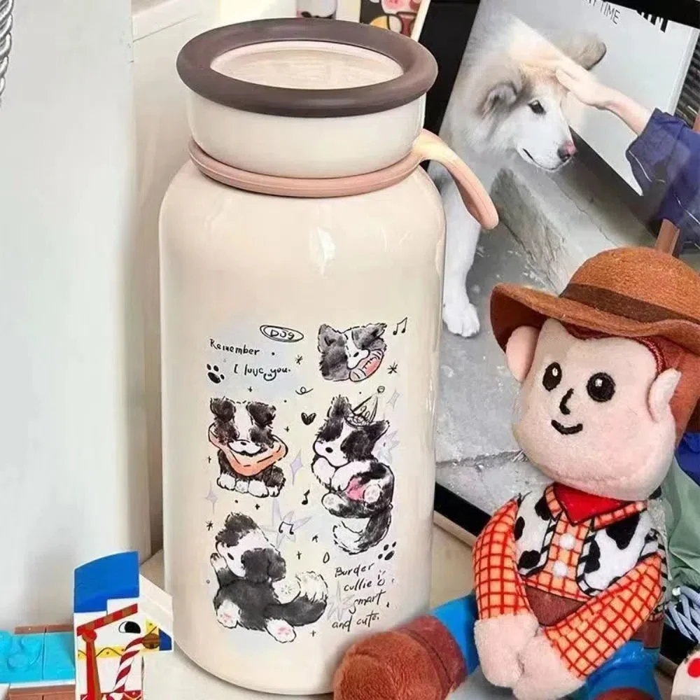 Japanese Style Cartoon Animal Water Bottle Stainless Steel Leak Proof Cute Cat Thermos Cup Creative Large Capacity
Japanese Style Cartoon Animal Water Bottle Stainless Steel Leak Proof Cute Cat Thermos Cup Creative Large Capacity