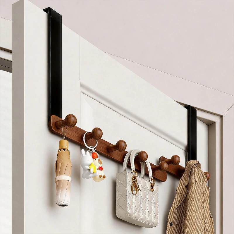 Multi-hook Hanger Round Bead Hanging Storage Rack Door Hooks Decorative Hanger Hooks Kitchen Accessories Coat Rack Organizer
Multi-hook Hanger Round Bead Hanging Storage Rack Door Hooks Decorative Hanger Hooks Kitchen Accessories Coat Rack Organizer
