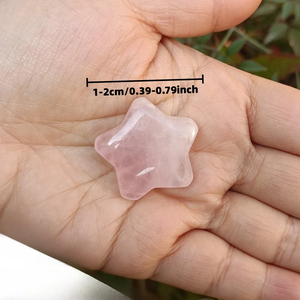 Natural Rose Quartz Five-Rose Quartz Star Palm Stone Home Decoration Best Gift for Collectors Pointed Small Star Carving
Natural Rose Quartz Five-Rose Quartz Star Palm Stone Home Decoration Best Gift for Collectors Pointed Small Star Carving