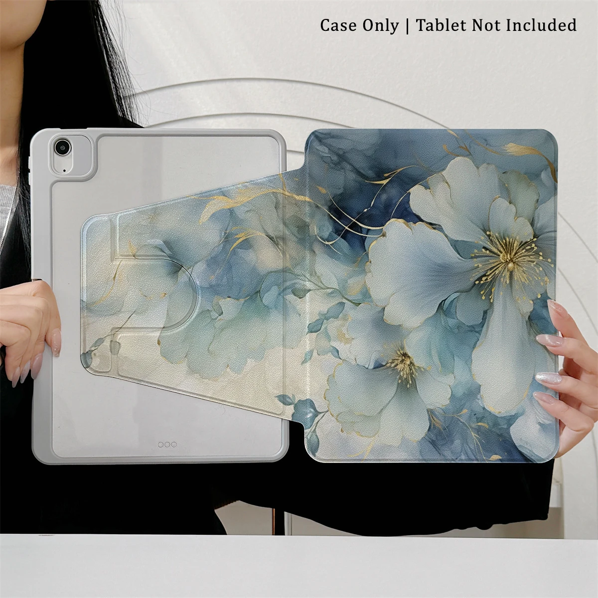 360 ° Вращающийся складной чехол для легкой защиты вашей подушечки: совместим с iPad Air 6, Air 5,4,10,2024, air m3/a16 2025
360 ° Вращающийся складной чехол для легкой защиты вашей подушечки: совместим с iPad Air 6, Air 5,4,10,2024, air m3/a16 2025