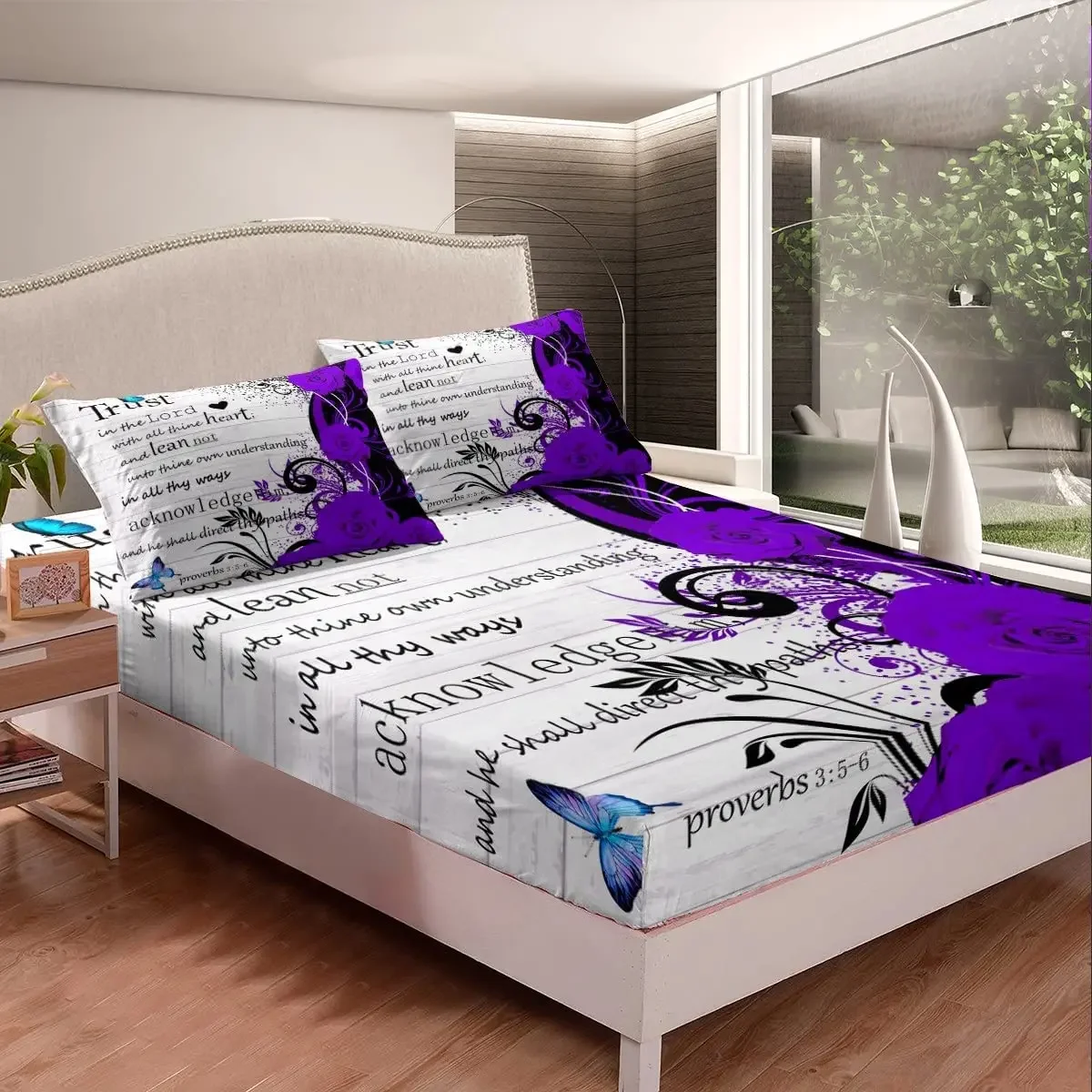 Inspirational Quotes Bedding Sets Inspirational Gifts Fitted Sheet for Kids Child Girls Butterfly Purple Rose Bed Sheets King
Inspirational Quotes Bedding Sets Inspirational Gifts Fitted Sheet for Kids Child Girls Butterfly Purple Rose Bed Sheets King