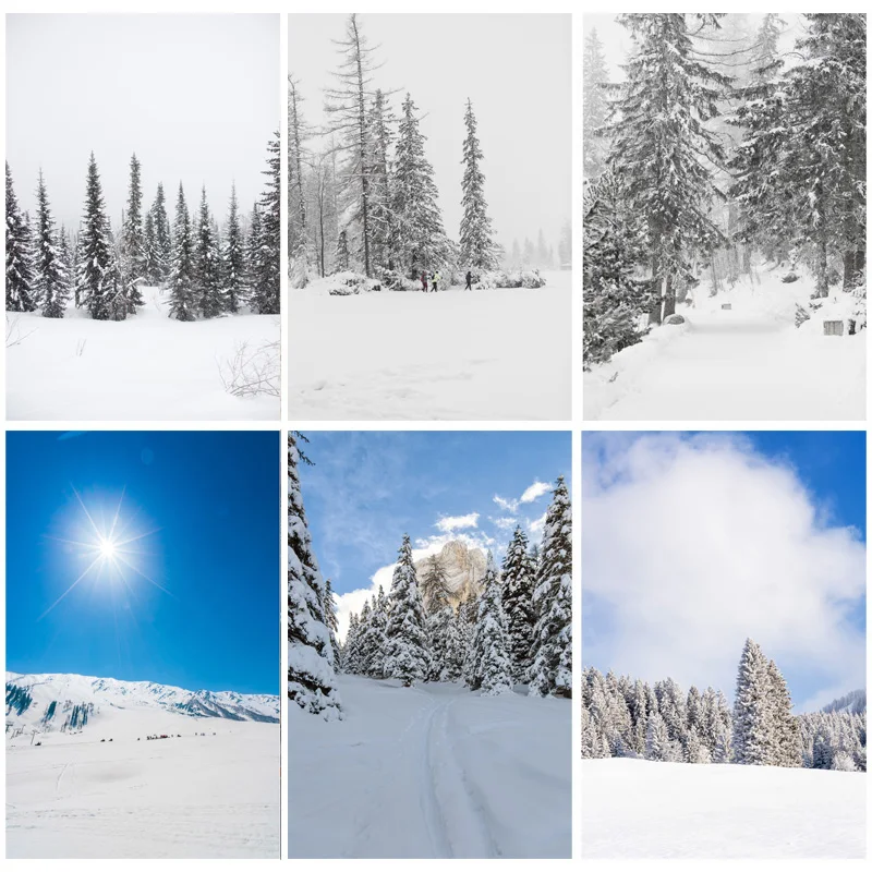 Trees Snow Covered Landscape Sky Photography Backdrops Prop Snowy Mountain Nature Winter Photo Studio Background KS-07
Trees Snow Covered Landscape Sky Photography Backdrops Prop Snowy Mountain Nature Winter Photo Studio Background KS-07