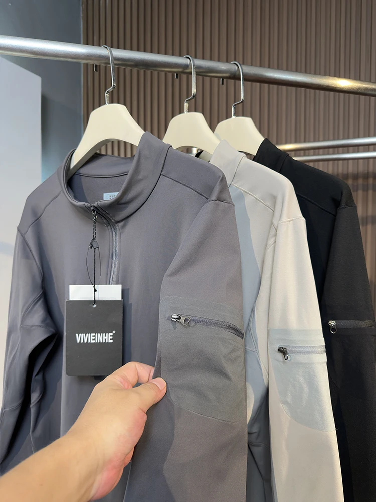 Мужская толстовка на молнии с флисовой подкладкой, длинным рукавом, для активного отдыха, теплая, быстросохнущая, с воротником-стойкой, повседневная базовая модель
Мужская толстовка на молнии с флисовой подкладкой, длинным рукавом, для активного отдыха, теплая, быстросохнущая, с воротником-стойкой, повседневная базовая модель