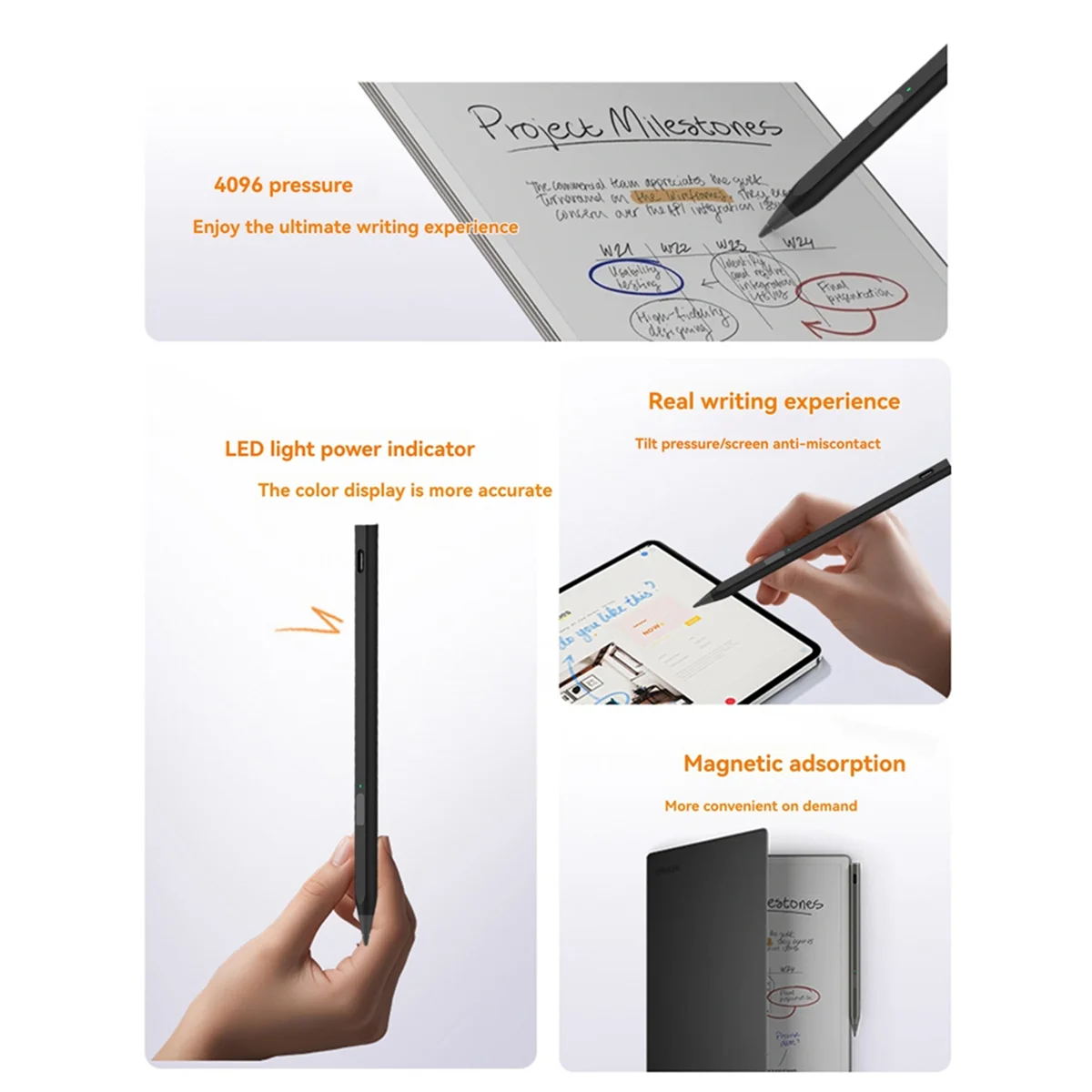 Стилус 4096 Стилус для Remarkable Paper Pro Стилус с ластиком 4096, чувствительный к давлению магнитный стилус для сенсорного экрана
Стилус 4096 Стилус для Remarkable Paper Pro Стилус с ластиком 4096, чувствительный к давлению магнитный стилус для сенсорного экрана