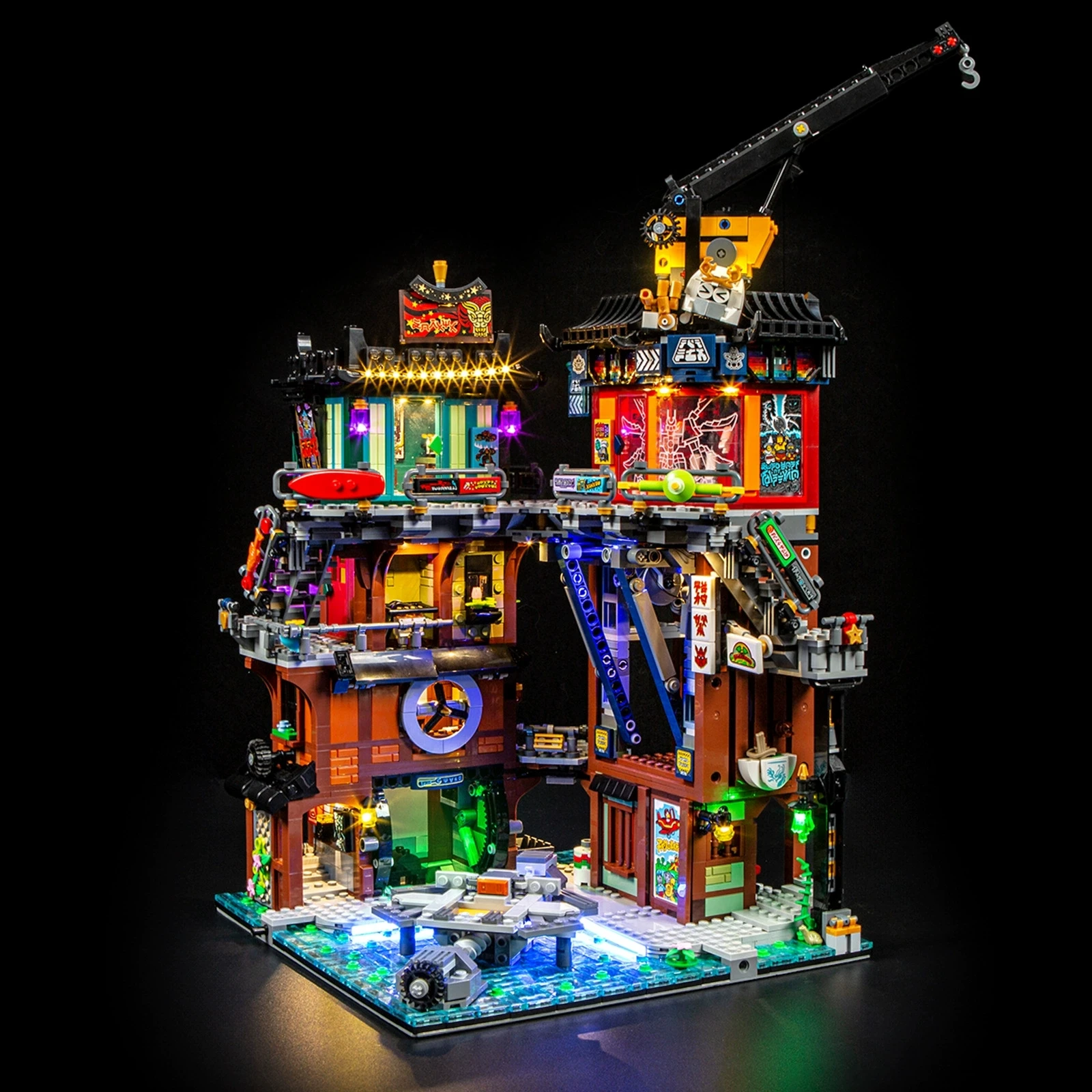 (Only LED Light No Bricks) 71837 NINJ City SHOP Workshops Dragons Rising 3 Ideas (Not Include Building Blocks Kits Sets Model)
(Only LED Light No Bricks) 71837 NINJ City SHOP Workshops Dragons Rising 3 Ideas (Not Include Building Blocks Kits Sets Model)
