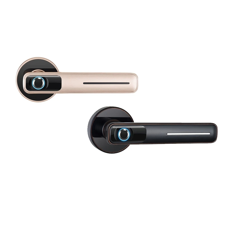 Fingerprint Door Lock, Smart Door Handle Fingerprint Door Knob For Bedroom, Office, Hotels Door Locks With Handle
Fingerprint Door Lock, Smart Door Handle Fingerprint Door Knob For Bedroom, Office, Hotels Door Locks With Handle