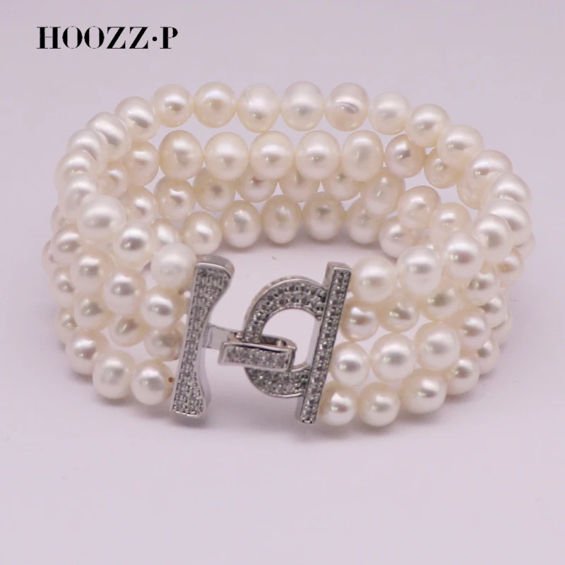 HOOZZ.P Браслет из четырех нитей пресноводного культивированного жемчуга 6-7 мм для женщин, подарок, ручная работа, украшения из натурального жемчуга, элегантный, нежный цвет
HOOZZ.P Браслет из четырех нитей пресноводного культивированного жемчуга 6-7 мм для женщин, подарок, ручная работа, украшения из натурального жемчуга, элегантный, нежный цвет