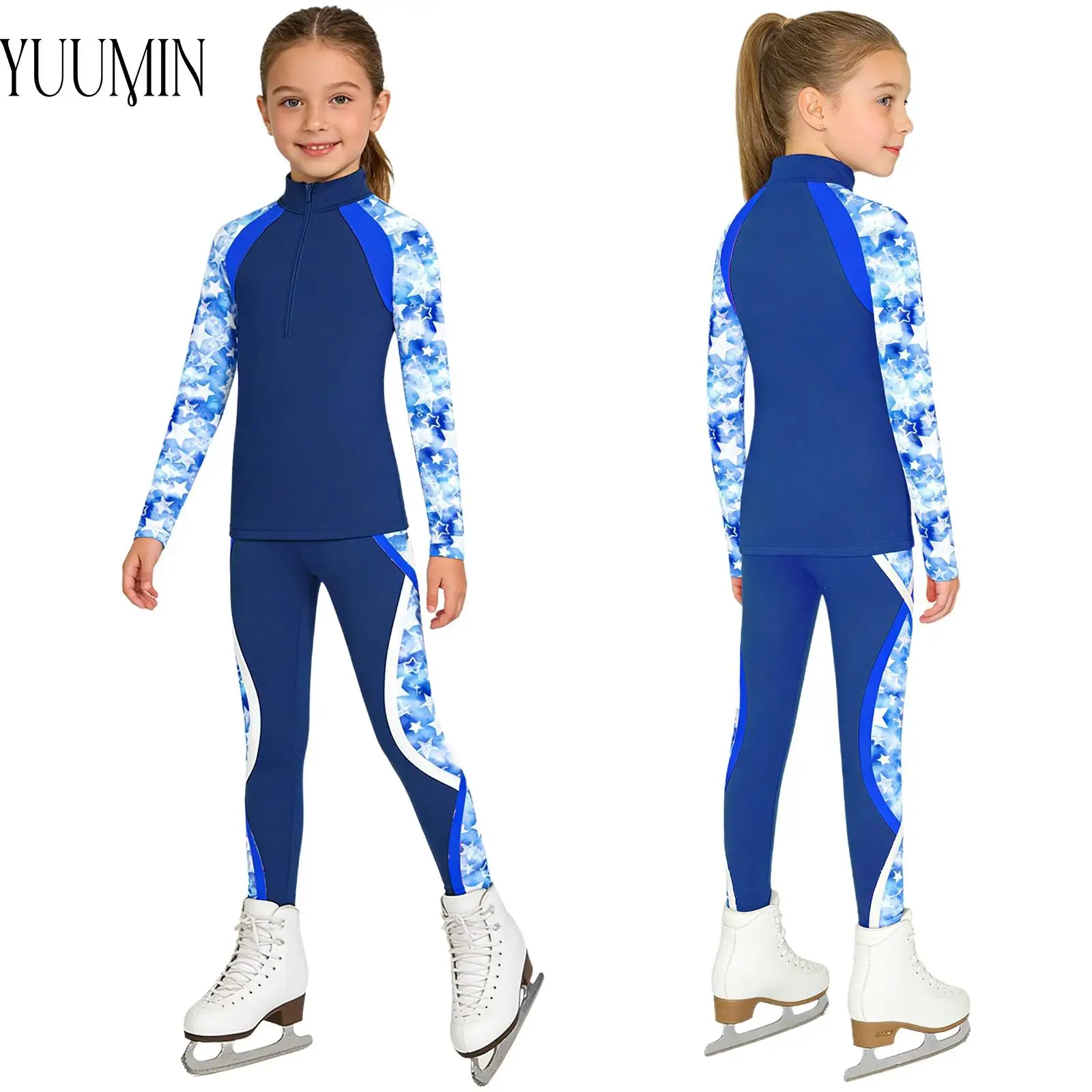 Детский комплект для фигурного катания на флисовой подкладке для девочек: толстовка на молнии с длинными рукавами + брюки, комплект из 2 предметов для гимнастики, балета и танцев
Детский комплект для фигурного катания на флисовой подкладке для девочек: толстовка на молнии с длинными рукавами + брюки, комплект из 2 предметов для гимнастики, балета и танцев