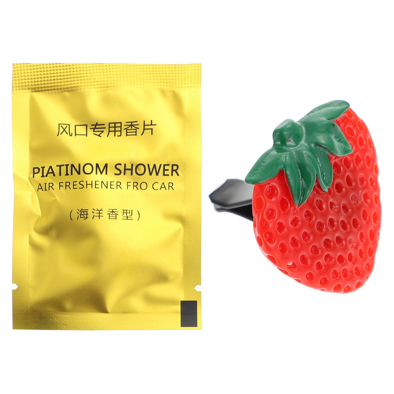 Acrylic Car Air Outlet Perfume Clip Essential Oil Diffuser Vent Clips Freshener Decor Durable Strawberry Shaped Gift
Acrylic Car Air Outlet Perfume Clip Essential Oil Diffuser Vent Clips Freshener Decor Durable Strawberry Shaped Gift