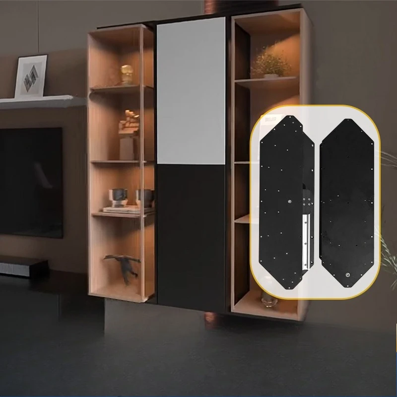 Side corner hidden locker 180 degree swing rotating display upper and lower shaft 5
Side corner hidden locker 180 degree swing rotating display upper and lower shaft 5