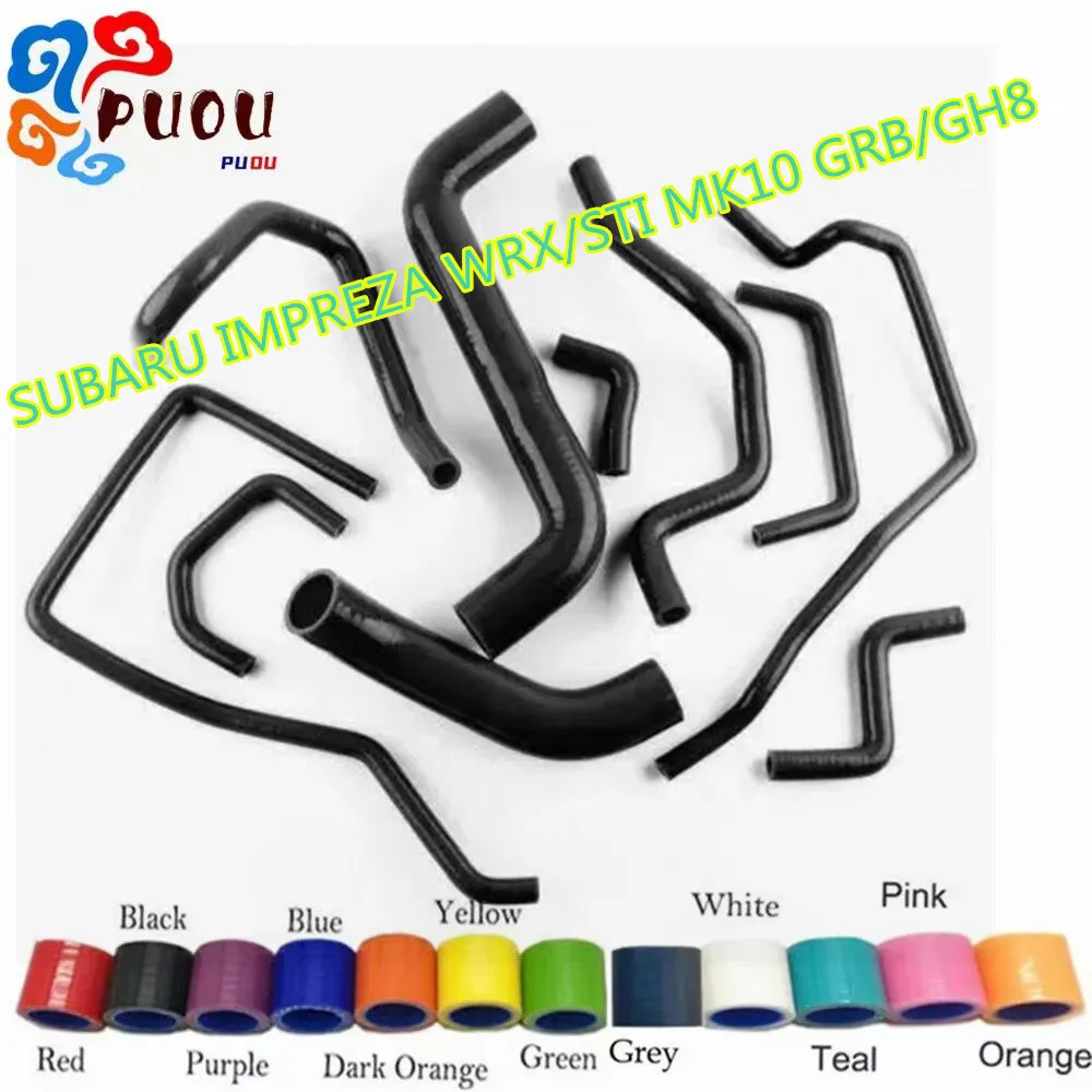 Radiator Coolant Hoses Kit (08-14) Fit SUBARU IMPREZA WRX/STI MK10 GRB/GH8 Silicone 3-PLY Pipe
Radiator Coolant Hoses Kit (08-14) Fit SUBARU IMPREZA WRX/STI MK10 GRB/GH8 Silicone 3-PLY Pipe
