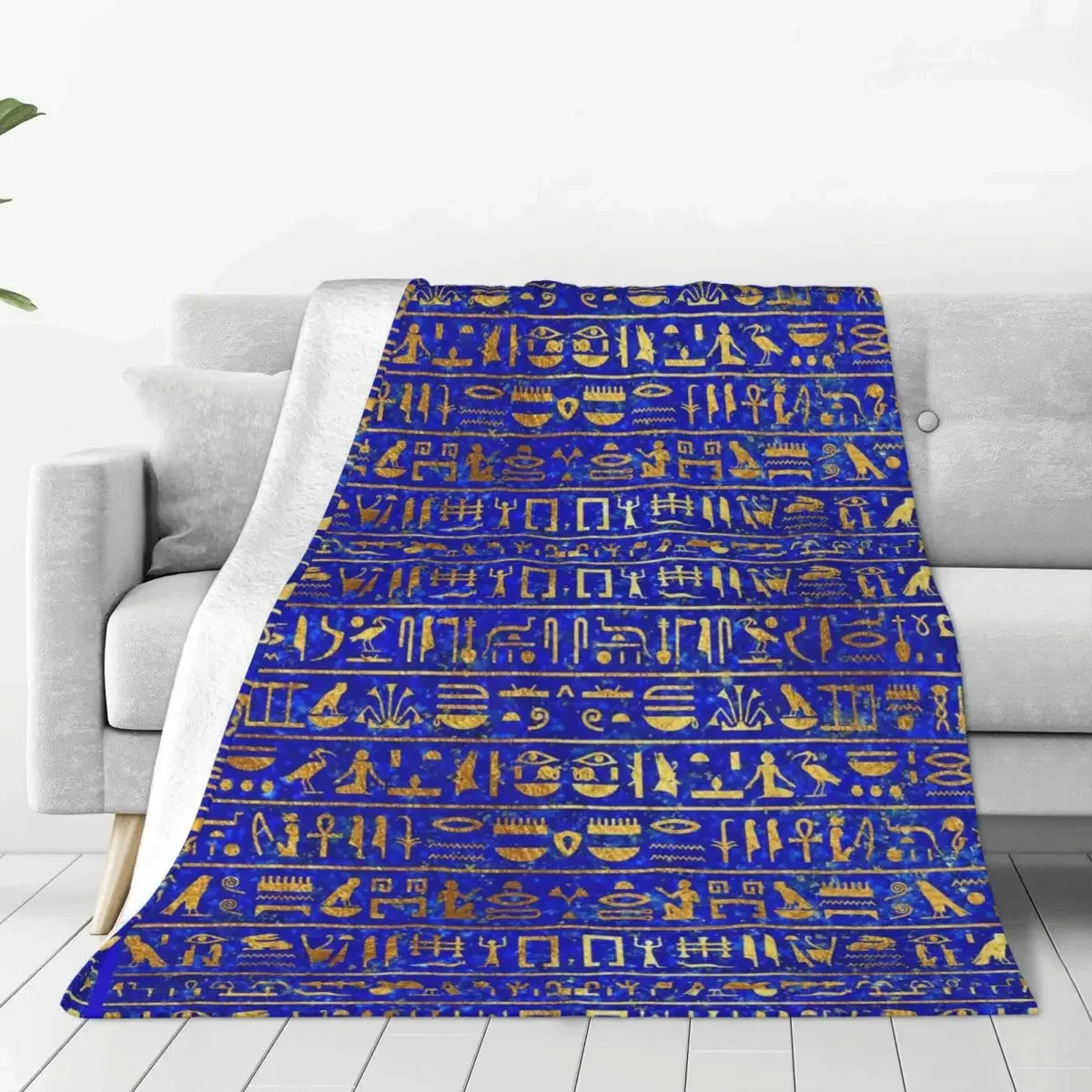 Gold Hieroglyphics Blanket Egyptian Flannel Funny Soft Throw Blankets for Coverlet Spring Autumn
Gold Hieroglyphics Blanket Egyptian Flannel Funny Soft Throw Blankets for Coverlet Spring Autumn