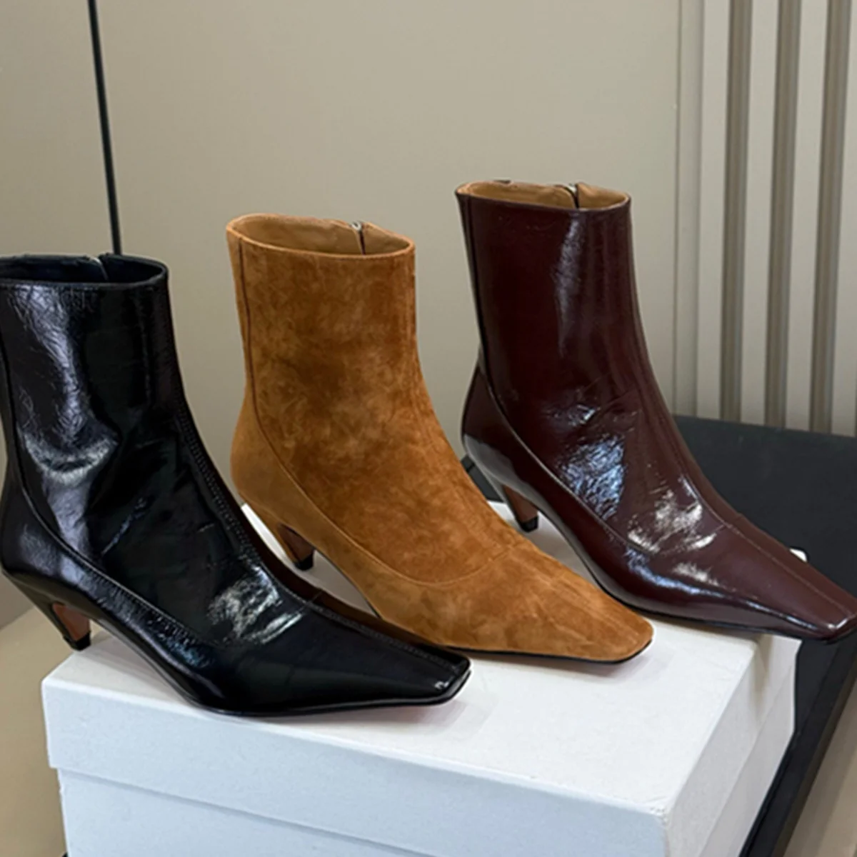 Jenny&Dave Winter Elegant Shoes French Vintage Style Women's Ankle Boots Woman Shoes,Shoes For Woman Botas,Bottes Femmes
Jenny&Dave Winter Elegant Shoes French Vintage Style Women's Ankle Boots Woman Shoes,Shoes For Woman Botas,Bottes Femmes