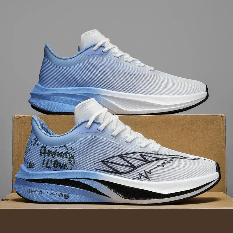 Men's sports shoes, lightweight carbon plate racing running shoes, winter shock absorption, anti slip, wear-resistant, breathabl
Men's sports shoes, lightweight carbon plate racing running shoes, winter shock absorption, anti slip, wear-resistant, breathabl