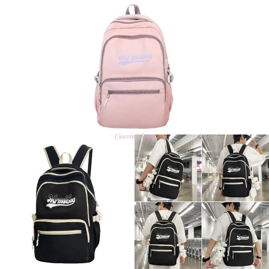 Y1UB Multipurpose School Bag Nylon Laptop Backpack for Teen Large Capacity Daypack
Y1UB Multipurpose School Bag Nylon Laptop Backpack for Teen Large Capacity Daypack