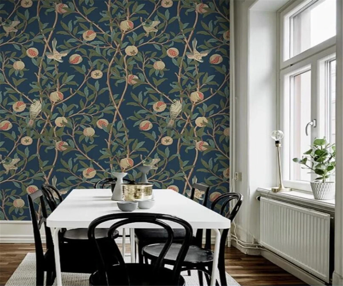 Custom mural American European vintage flower and bird photo wallpaper Bedroom dining room background wall decoration wallpaper
Custom mural American European vintage flower and bird photo wallpaper Bedroom dining room background wall decoration wallpaper