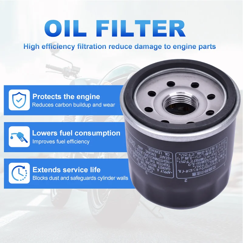 204 Motorcycle Oil Filter for Triumph 600 Speed Four 660 Street Triple 675 Daytona 765 Street Triple 800 Tiger 865 Bonneville
204 Motorcycle Oil Filter for Triumph 600 Speed Four 660 Street Triple 675 Daytona 765 Street Triple 800 Tiger 865 Bonneville