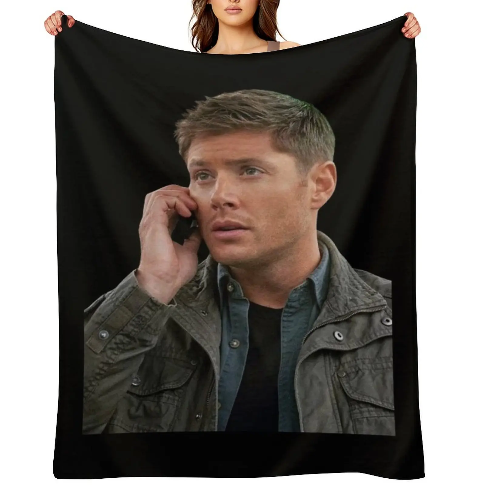 Dean Winchester Candid Throw Blanket Designers decorative Hairys Plush Blankets
Dean Winchester Candid Throw Blanket Designers decorative Hairys Plush Blankets