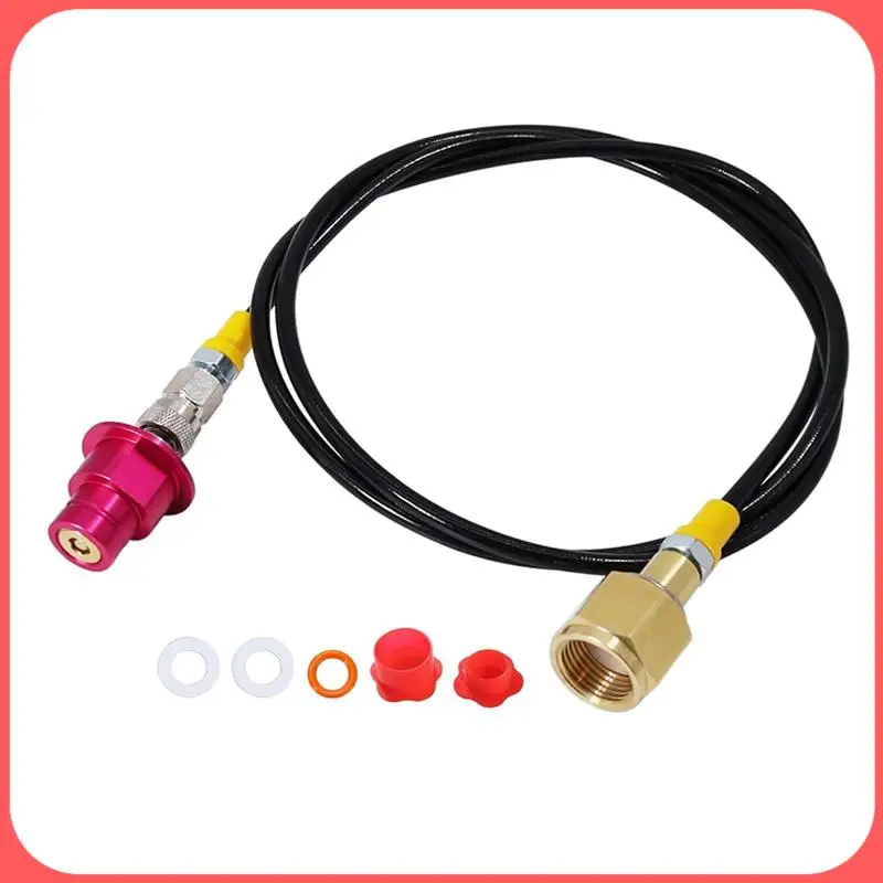 A76I-Soda Machine Co2 Adapter Quick Connector Adapter Hose,60 Inch For Co2 Storage Tanks For Terra DUO Art Gaia Series CGA320
A76I-Soda Machine Co2 Adapter Quick Connector Adapter Hose,60 Inch For Co2 Storage Tanks For Terra DUO Art Gaia Series CGA320