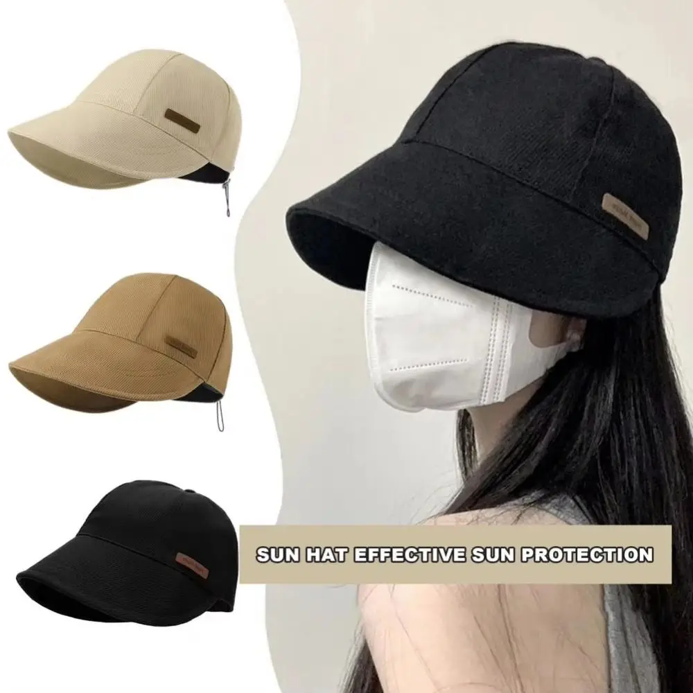Simple Korean Style Wide Brim Bucket Caps Sunscreen UV Adjustable Beach Fisherman Hat Foldable Outdoor Women Summer Hats Travel
Simple Korean Style Wide Brim Bucket Caps Sunscreen UV Adjustable Beach Fisherman Hat Foldable Outdoor Women Summer Hats Travel