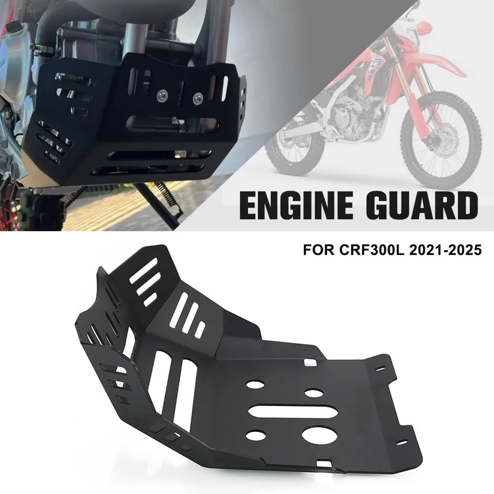 For HONDA CRF300L 2021-2024 2025 New Motorcycle CNC Aluminium Skid Plate Bash Frame Guard Under Engine Protection Cover CRF 300L
For HONDA CRF300L 2021-2024 2025 New Motorcycle CNC Aluminium Skid Plate Bash Frame Guard Under Engine Protection Cover CRF 300L