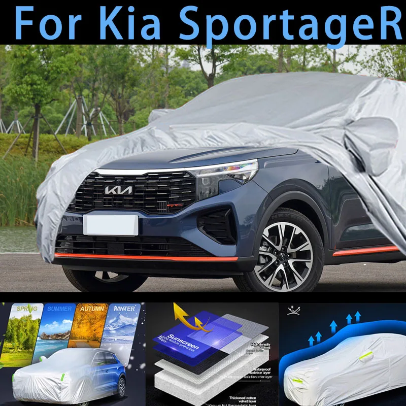 For Kia SportageR Car protective cover,sun protection,rain protection, UV protection,dust prevention auto paint protective
For Kia SportageR Car protective cover,sun protection,rain protection, UV protection,dust prevention auto paint protective